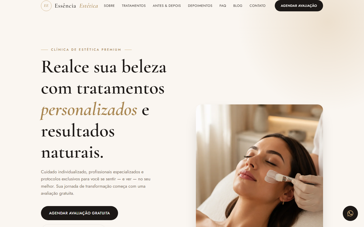 Sistema p/ Clínica de Estética